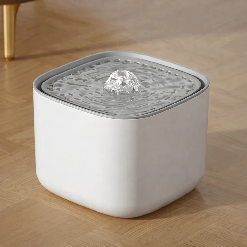 Fontaine à Eau Automatique pour Chat 3L avec Système de Filtration - USB - Noir ou Blanc
