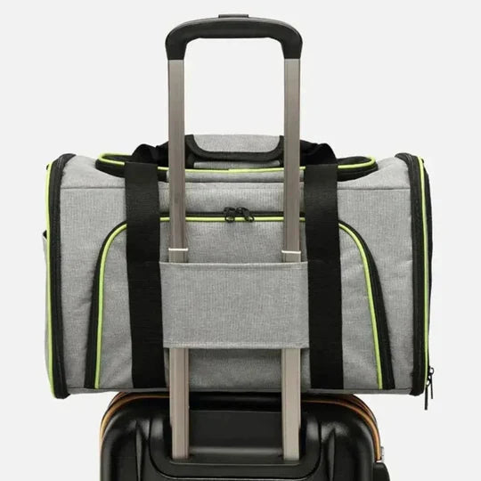 Sac de Transport Chat Grande Taille - Extensible avec Compartiment - jusqu'à 10kg