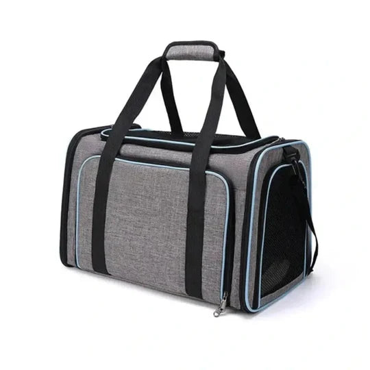 Sac de Transport Chat Grande Taille - Extensible avec Compartiment - jusqu'à 10kg